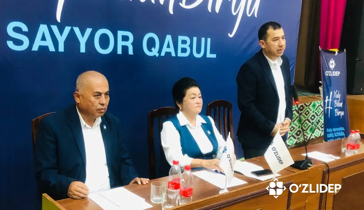 Sayyor qabulda 112 nafar fuqaroning murojaati eshitildi