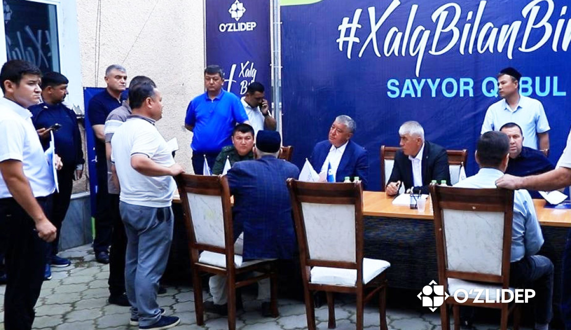Urgutdagi sayyor qabulda 50dan ortiq murojaat yechim topdi