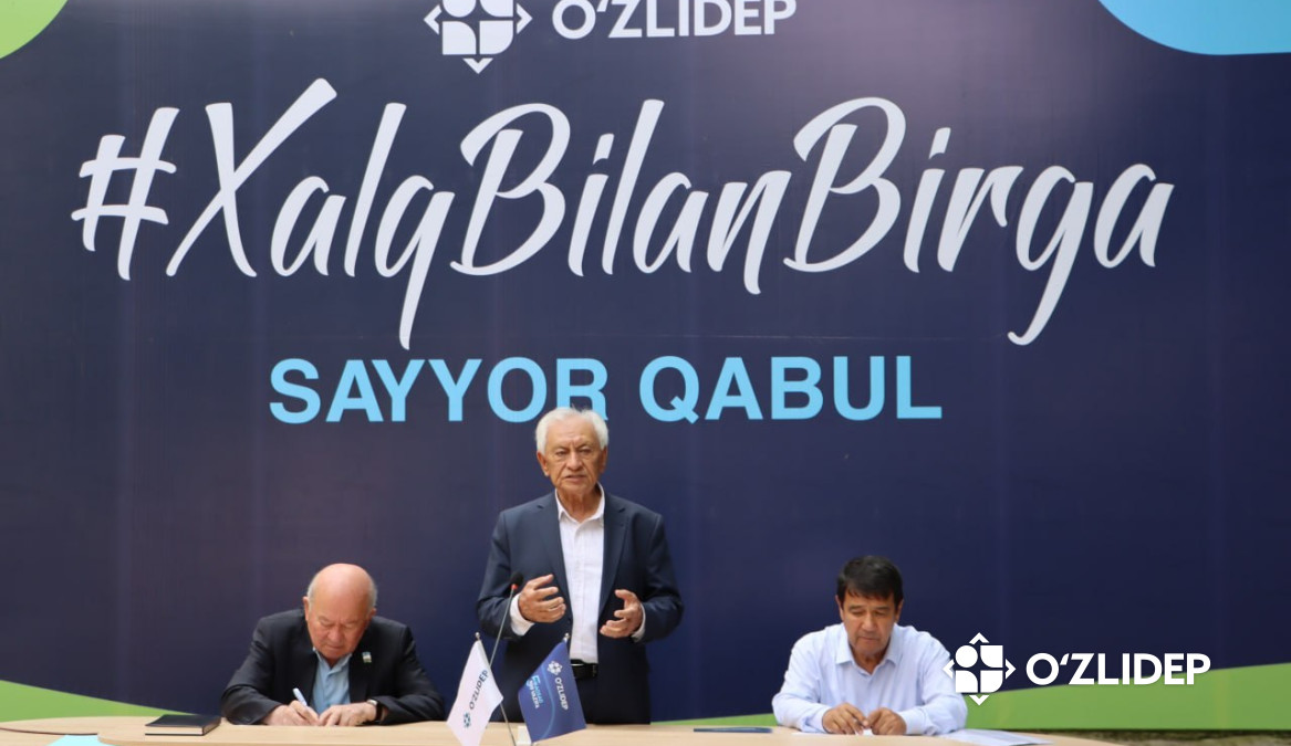 Jizzaxdagi sayyor qabul: 73 ta murojaatdan 32 tasi joyida hal etildi