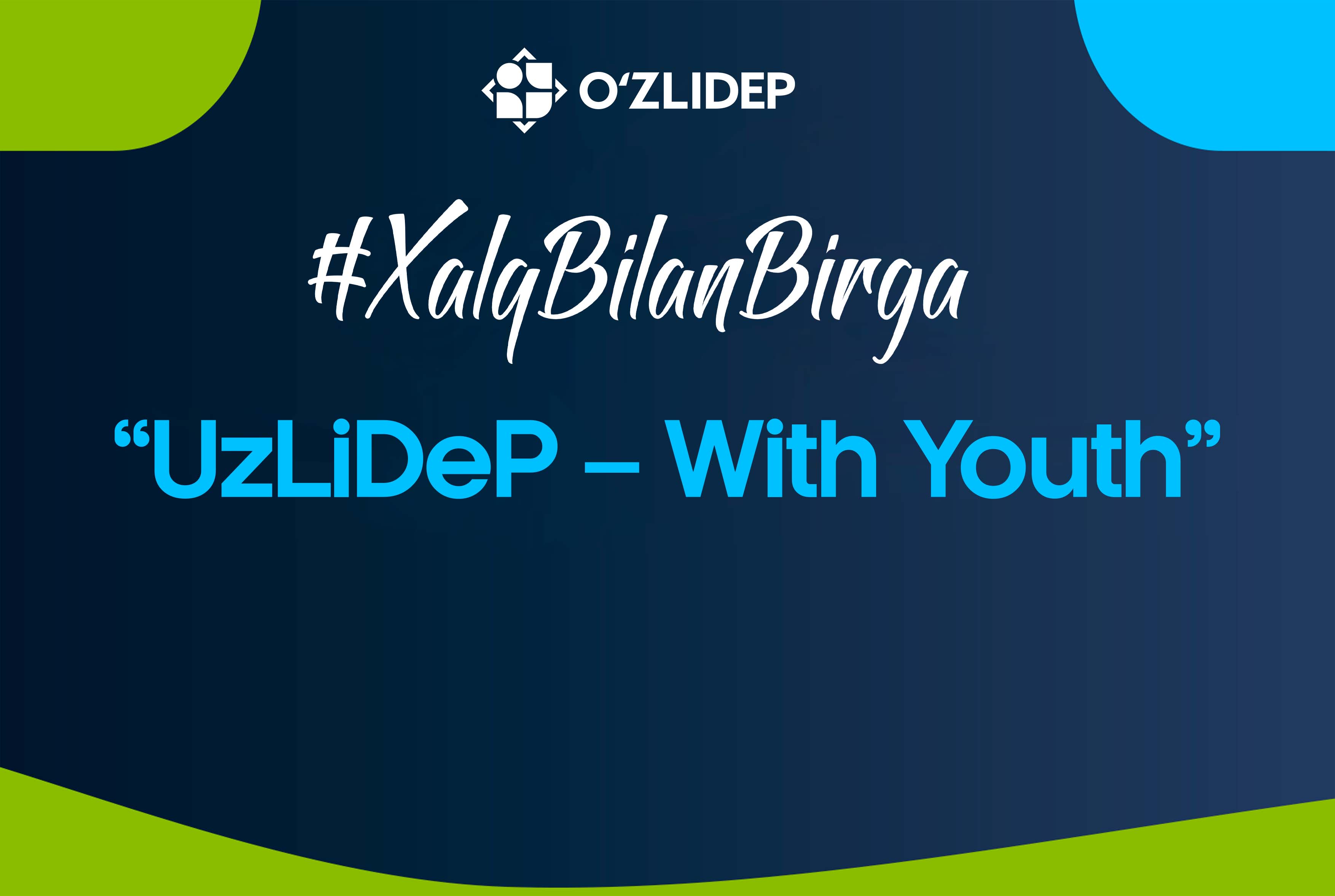 Open dialogue with students and young people, and launch of the UzLiDeP scholarship