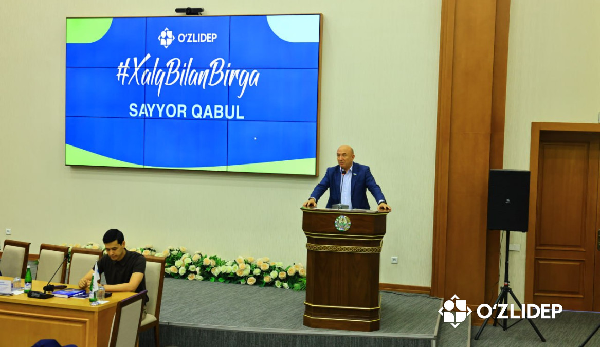 Olmazor tumanidagi sayyor qabulda 152 nafar fuqaroning murojaati joyida hal qilindi