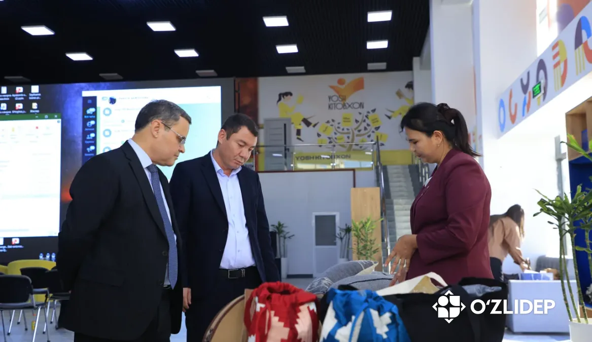 O‘zLiDeP qoraqalpoqlik kreativ tadbirkor yoshlarning biznes g‘oyalarini qo‘llab-quvvatlaydi