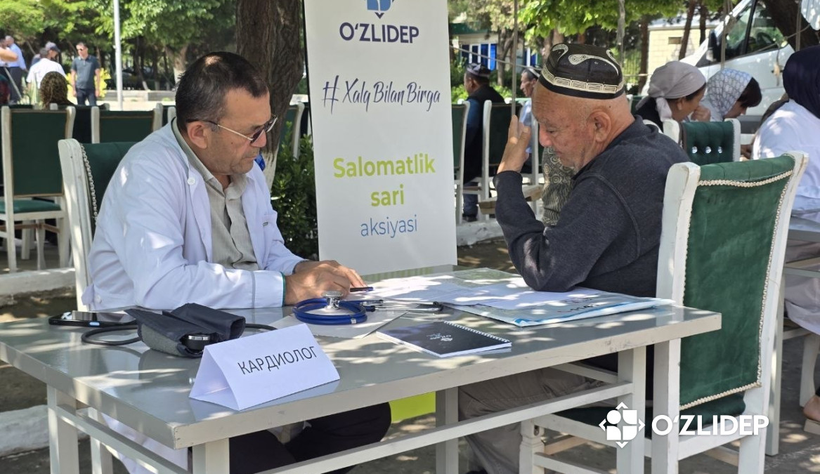 Oltiariqlik 200 nafar fuqaro bepul tibbiy ko‘rikdan o‘tkazildi