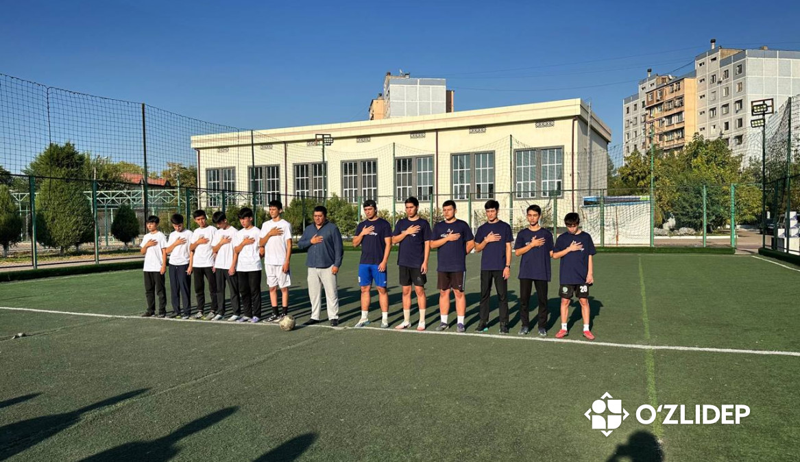 O‘zLiDeP kubogi uchun futbol musobaqasi o‘tkazildi