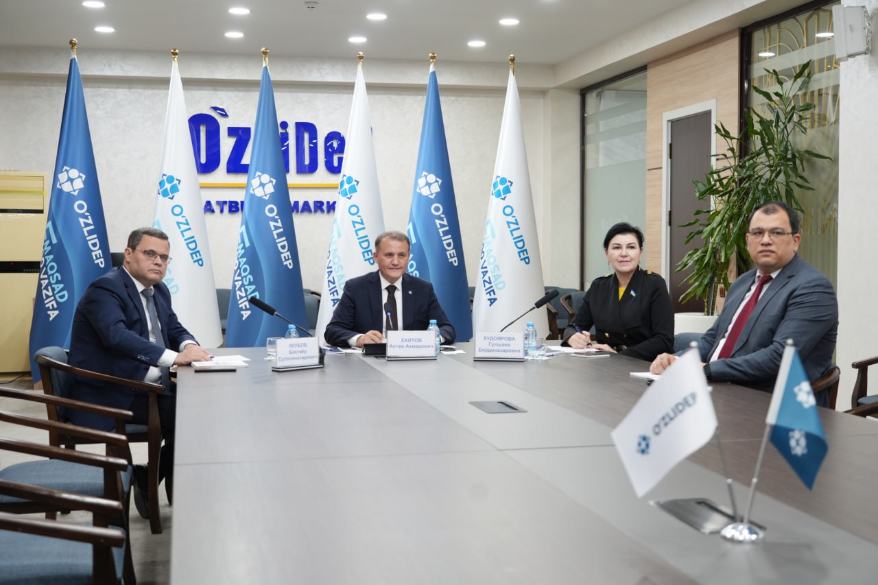 O&#039;zLiDeP bilan Belarus Respublikasining “Belaya Rus” partiyasi o‘rtasida muloqot bo‘lib o‘tdi