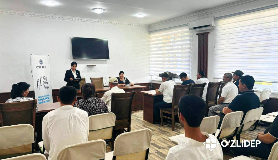"Deputat mahallada" loyihasi orqali aholi murojaatlariga yechim topildi